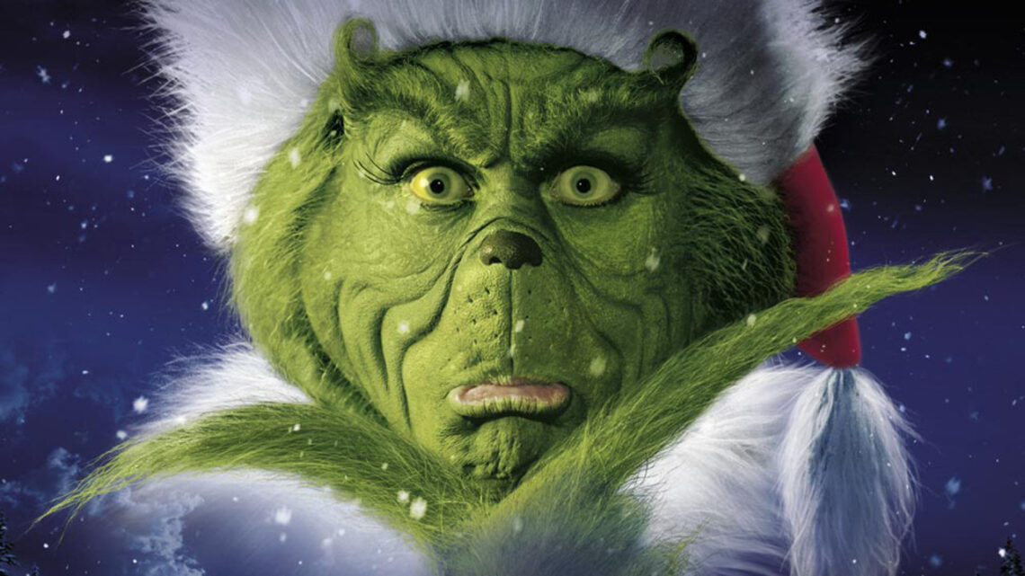 Un ritratto del Grinch.